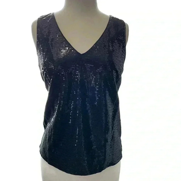 Nine West, Black, Dress Tank, Sequence, Size Medium, NWOT, Excellent Condition, - Picture 2 of 11